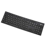 Amazon Basics Low-Profile Wired USB Keyboard with US Layout (QWERTY), Matte Black