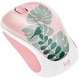 Logitech - Design Collection Limited Edition Wireless Compact Mouse with Colorful Designs - Chirpy Bird