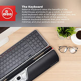 Contour Design Ultimate Workstation Red Wireless - Includes RollerMouse Red & Balance Keyboard - Wireless Ergonomic Keyboard and Mouse Combo - Compatible with Mac & PC Computers