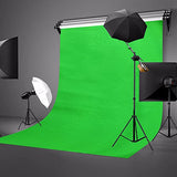 LYLYCTY Background 5x7ft Non-Woven Fabric Solid Color Green Screen Photo Backdrop Studio Photography Props LY063