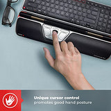 Contour Design RollerMouse Red Wireless - Wireless Ergonomic Mouse for Laptop and Desktop Computer Use - 2.4 GHz Ambidextrous Computer Mouse - Mac & PC Compatible