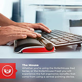 Contour Design Ultimate Workstation Red Wireless - Includes RollerMouse Red & Balance Keyboard - Wireless Ergonomic Keyboard and Mouse Combo - Compatible with Mac & PC Computers