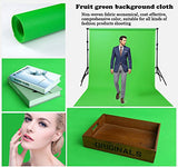 LYLYCTY Background 5x7ft Non-Woven Fabric Solid Color Green Screen Photo Backdrop Studio Photography Props LY063