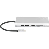 Manhattan USB-C PD 12-in-1 Triple-HDMI Monitor Docking Station with MST